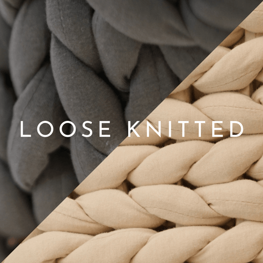 ［テスターページ］ゆるめ編み - ENBRY ウェイテッドブランケット / Loose Knitted - ENBRY Embraceable You Weighted Blanket - ENBRY