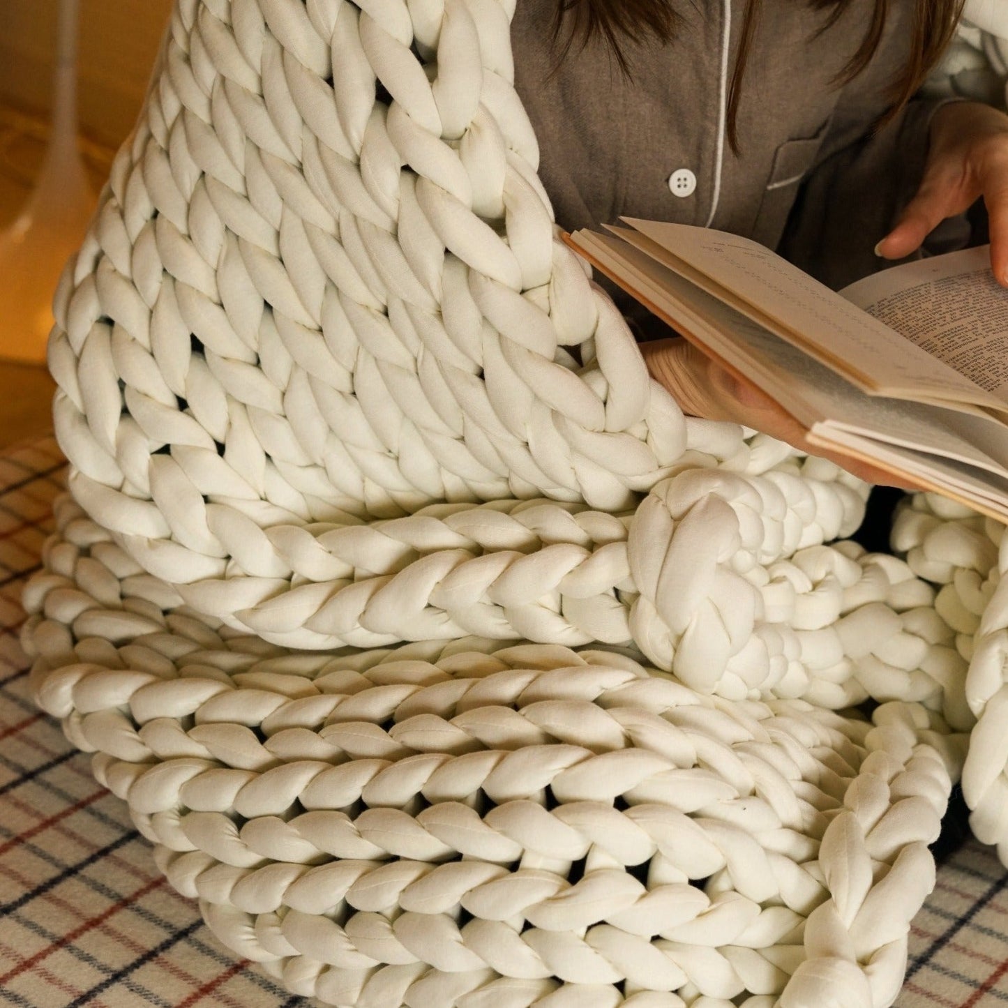 [ L: 7kg ] ENBRY ウェイテッドブランケット ENBRY Embraceable You Weighted Blanket