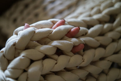 ［テスターページ］ゆるめ編み - ENBRY ウェイテッドブランケット / Loose Knitted - ENBRY Embraceable You Weighted Blanket - ENBRY