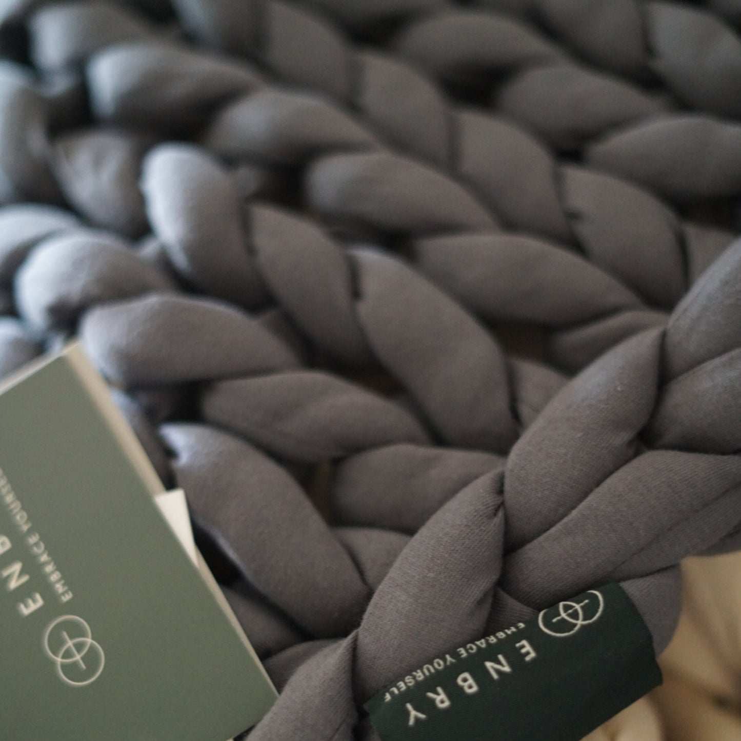 ［テスターページ］ゆるめ編み - ENBRY ウェイテッドブランケット / Loose Knitted - ENBRY Embraceable You Weighted Blanket - ENBRY